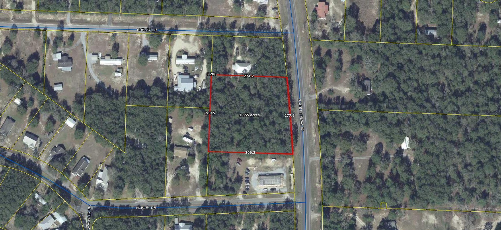 1.89 on Hwy 83 North 3 1/2 miles from Hwy 90 (Nelson Ave. downtown) Level and wooded just perfect to build or place that new manufactured home. City of DeFuniak Water is available, tap fee not paid. Zoned Urban Residential. Zone X flood zone. Land Use is Residential. This property is just north of Lake Juniper which is available to the public, with picnic tables and cement boat launch and bathrooms to help make a fun fishing day for you and your family. Lake Juniper boasts of some of record size bass, bream, catfish and more.