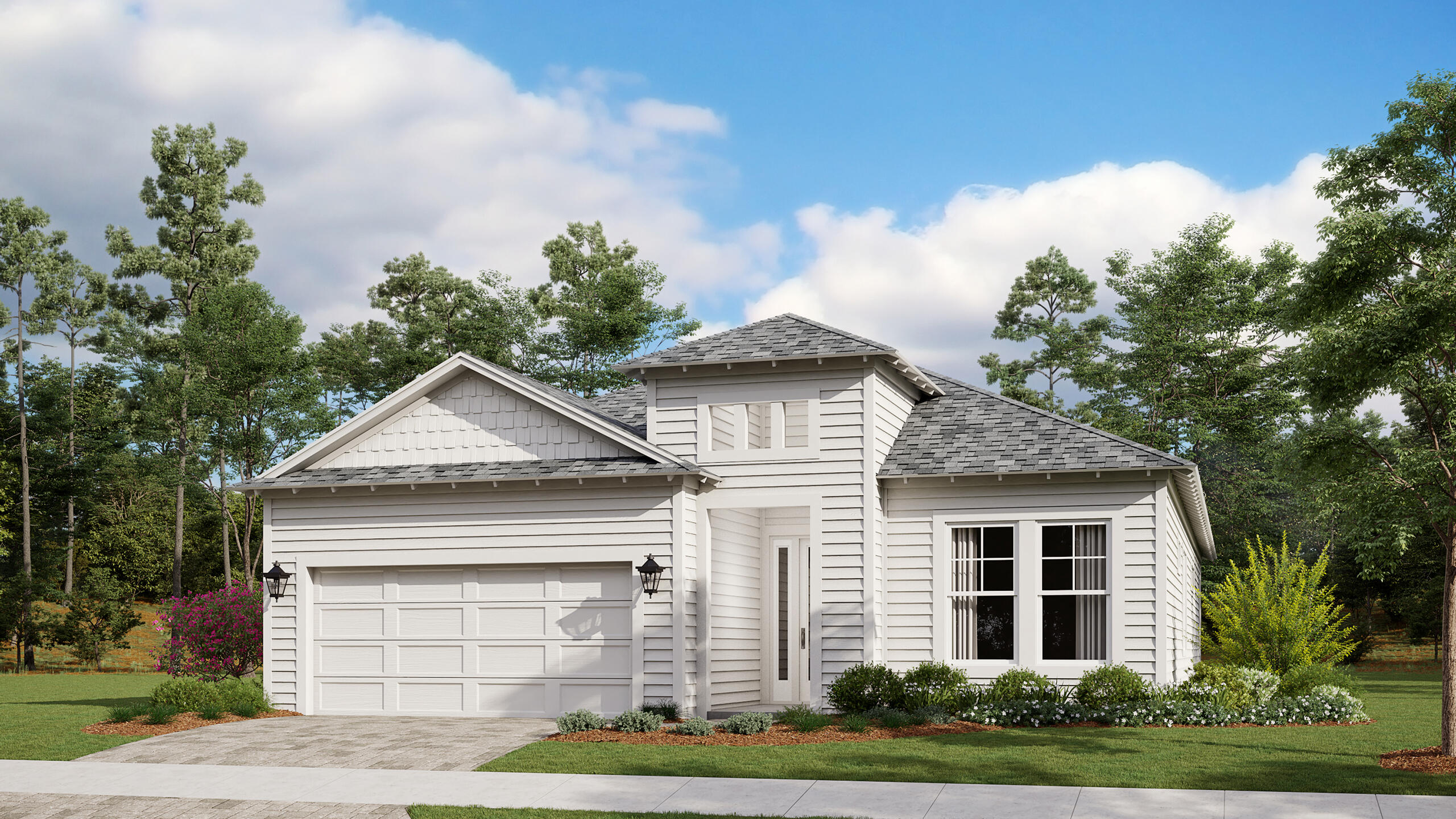**NEW CONSTRUCTION** Located in Naturewalk Watersound Origins, the only gated section in Watersound Origins. The Laredo plan, is a single story home with two bedrooms, two baths plus a Den/Office and a two car garage. The plan includes an open-concept layout, gourment kitchen, spacious great room and owner's suite. The spacious covered lanai has a privacy wall and offers beautiful lake and preservation views. Exclusive to Naturewalk residents, The Gathering Place amenities include lakeside fitness center, resort style pool (heated during fall and winter), pickleball, tennis and covered and outdoor social spaces. Naturewalk residents also have access to the Watersound Origins amenities, including a top rated executive golf course. It's only a short walk, bike or golf cart ride to the Publix shopping center and Watersound Origins restaurants, shops, and outdoor pavilion where community events are held regularly, including a weekend Farmer's Market. Quick two mile drive to Inlet Beach access and the shops and restaurants of Scenic Hwy. 30A.