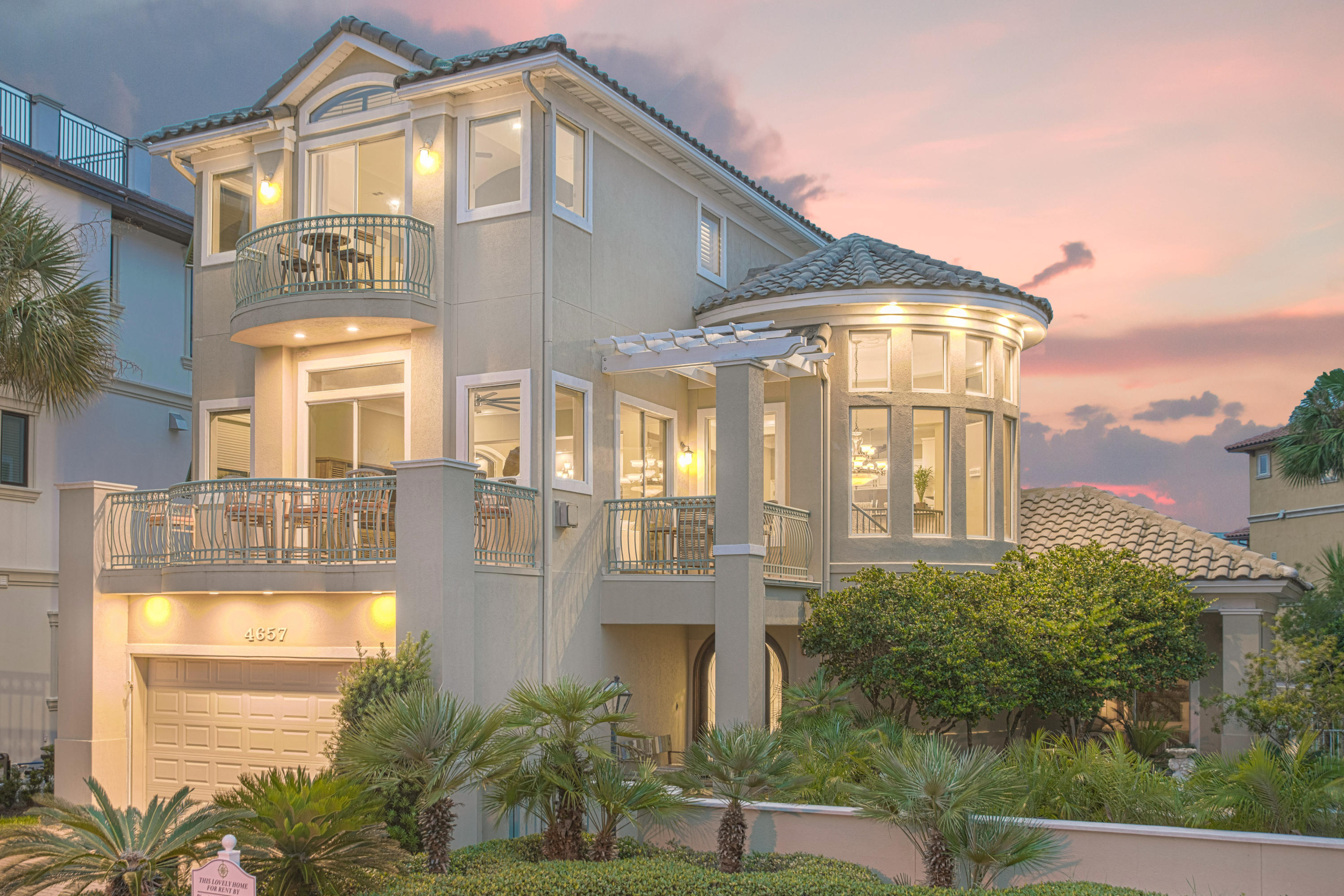 Gorgeous home located in the gated community of Destiny!! Gulf views and steps away from the beach. Perfect place to entertain or just relax! House has been completely remodeled. Spectacular entry with enormous double doors and stately pillars, opening to a breath-taking foyer with a grand spiral staircase. The kitchen features new granite countertops, a cozy breakfast bar, and a gorgeous tiled backsplash. Balconies on second and third floor offer amazing views for those perfect gulf sunsets! Must see!!! You have to see it. Amazing price so close to water, dare to compare