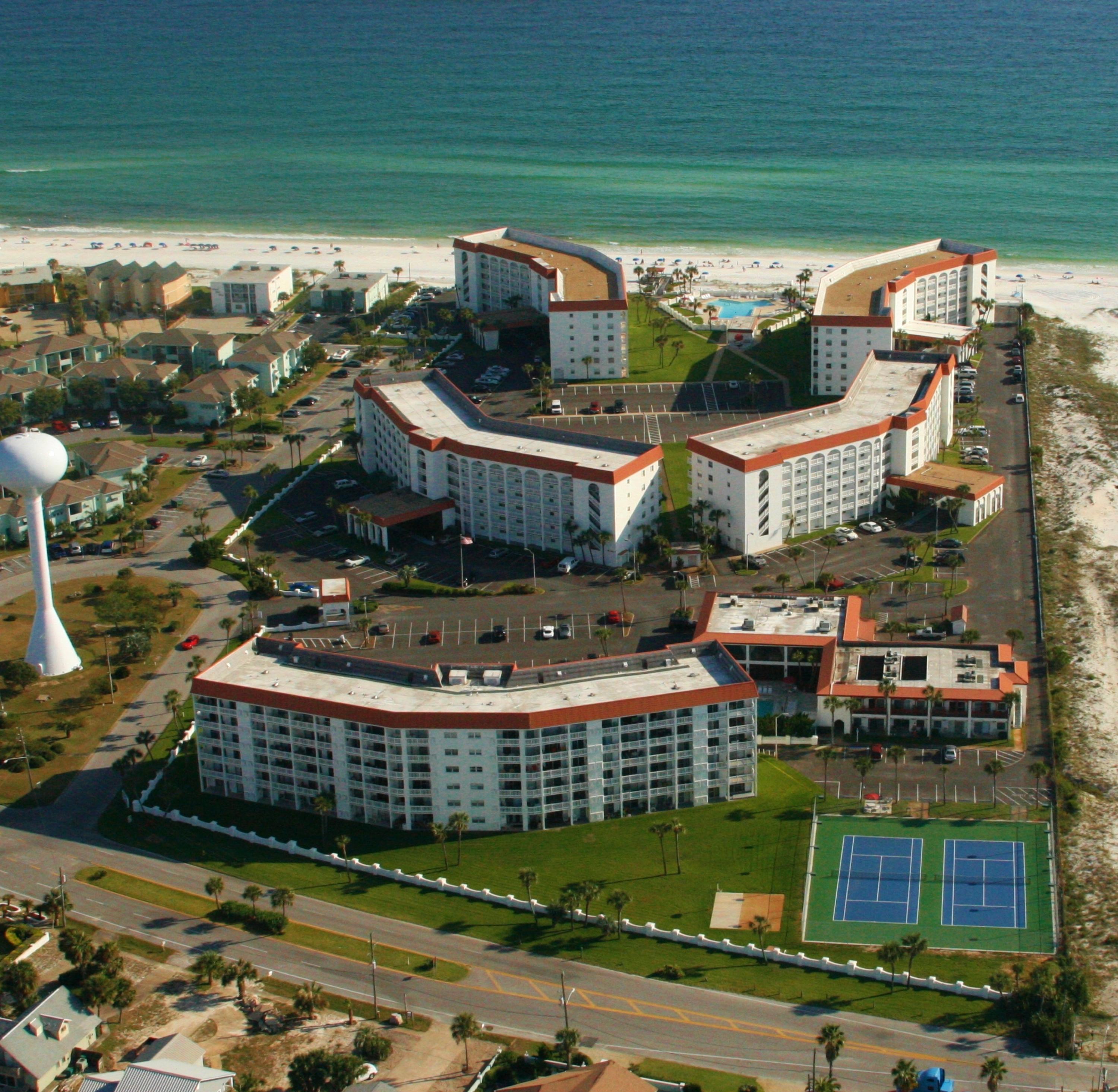 Two bedroom, two full bath at El Matador. Unit is in the middle buildings with a great view of the Gulf and IntraCoastal Waterway. El Matador has been a vacation destination for so many families. Two pools, two tennis courts, 1/2 court basketball, two whirlpool spas, two steam rooms, party rooms available. All of this in a gated community with 24 hour security with miles and miles of empty beach to our west.