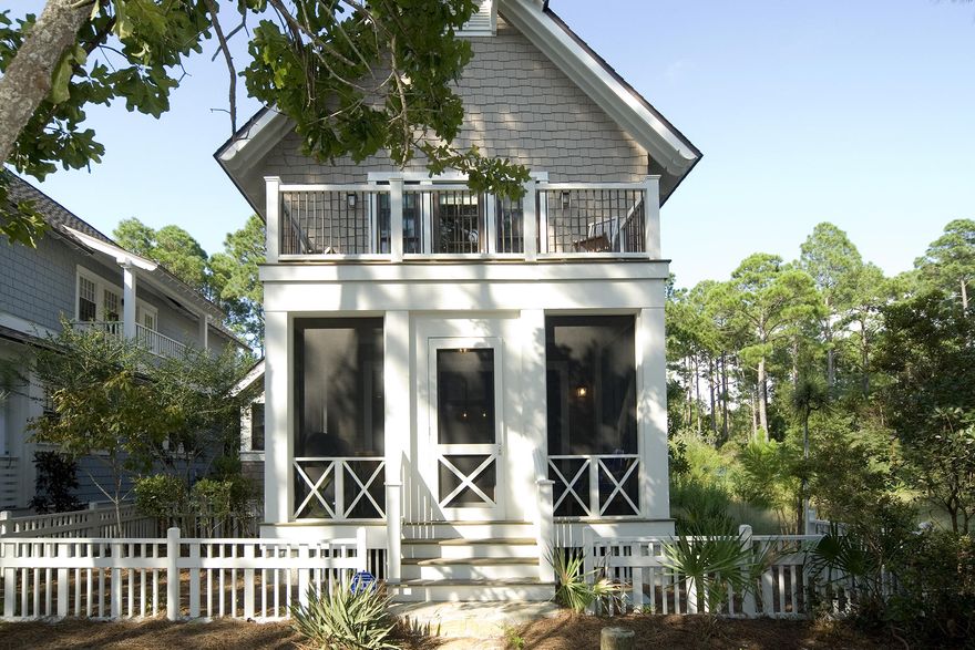 Never rented family home in Watersound West Beaches. The interior of this home offers lots of natural light, australin cypress hardwood floors throughout, second floor shutters and multiple upgrades. Open floor plan allowing for family interaction between the living and dining area of the first floor. Wonderful neutral color palate and designer touches throughout. The kitchen offers a Bosch dishwasher, Sub-Zero refrigerator and a Wolf dual range with gas cook top and electric oven. Second floor living area is convenient to the upstairs bedroom. The back of the house backs up to Horseshoe Park area.