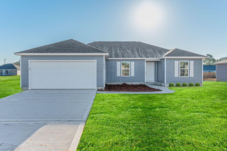 New Incentive- CLOSE BY 4/30 and home comes with refrigerator, washer and dryer PLUS Seller offering $12,500 towards closing costs and rate point buydown!Location is great for skipping all the hustle of Crestview by learning the back country roads and just minutes to all the amenities of North Crestview while convenient to Eglin AFB and Niceville. GREAT floor plan offered in Southern Belle! This 4-bedroom home offers an open floor plan with solid wood cabinetry, granite kitchen counter tops, luxury vinyl throughout, split bedroom floor plan, spacious guest bath, nice master bath and nice walk-in closet Covered front porch welcomes you from a long day as well as includes back patio for afternoon relaxing. Home is energy efficient and located just outside city allowing for low taxes!