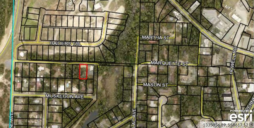 Great wooded lot on a quiet dead-end street.  This lot does slope front to back.  Marquette Street is in the process of being paved according to the City of Valparaiso. New homes built on either side of this lot.  Conveniently located to Eglin, or Duke Field.  Come build your dream house today.