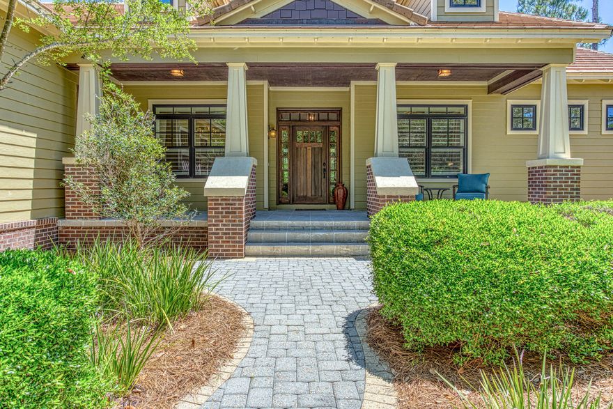 Welcome home to BEAUTIFUL AND SERENE WILD HERON! This fabulous home is perfectly situated on a heavily wooded large corner lot. Quality construction is apparent in every aspect of this home. Circular paver drive, over sized three car garage, large covered front and back porches, Pella Windows and a concrete roof are hard to find in our area! Every inch is perfectly maintained! Large great room with fireplace, kitchen with island, gas range and breakfast room! 3 large bedrooms each with their own bath plus a powder room, and a separate study make this the PERFECT family home, or 2nd home. Wild Heron offers so much security, privacy, and fabulous amenities. So many are making the move to avoid the more crowded neighborhoods. This home is a must see!!