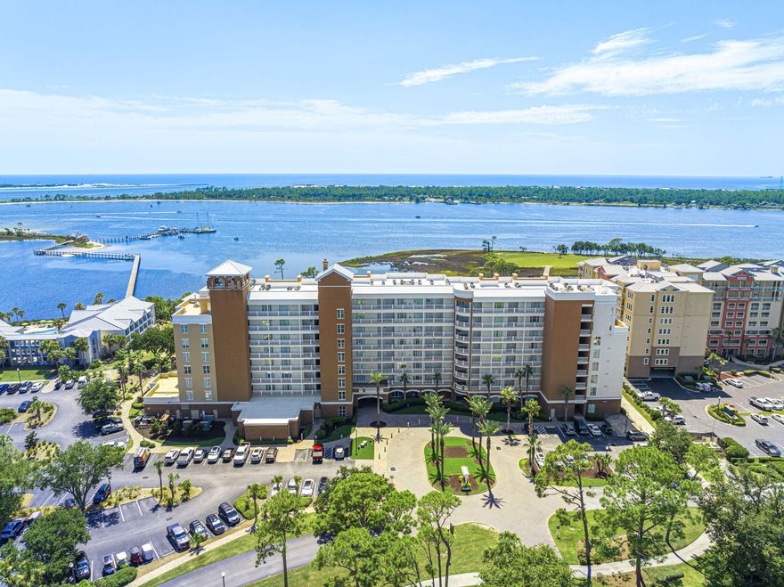 Reflections Spa & Resort at Bay Point is one of the Premier and Luxury condominium resorts in Panama City Beach. This is a wonderful place to live full time, or these units can be short term rented! Refined Coastal living at its finest, between the boats returning from their day at sea, breathtaking sunrises/sunsets, active wildlife such as dolphins and herons, and golfers swinging on the signature fifth hole of the only Nicklaus Course in NW Florida, this condo will check all of the boxes. This immaculate and convenient 1st floor, 2 bedroom/2 full bathroom condo has been tastefully updated to include life proof LVP floors, crown molding, designer remote-control fans with lighting, new baseboards, full condo floor to ceiling paint including trim and doors, custom Ruvati Sink, Kohler Commercial Faucet, Samsung stainless steel appliances- refrigerator has internet access and there are custom shutters throughout. The AC Coils and Hot Water Heater are also less than 3 years old. Over 66k in renovations have been made to create a turnkey, immaculate and stunning unit! Onsite at Reflections, you'll find a 10,000 sqft tropical resort style pool (seasonally heated), hot tub, fire pit, grill station and fitness center and brand-new tennis courts at Aldo where you can get private lessons from one of the tennis pro's onsite! When you get hungry, head next door to the Bluegreen Vacations Bayside Resort, where you'll find 4 great options for food (Cabana Cafe, Flip Flop's, Tides Restaurant and Lounge, and Pelican's). Watersport Rentals, private charters, adventure tours, and Shell Island Shuttles are all available through the Paradise Adventures Kiosk, which is located on the pathway out to the dock. Additionally, Serenity Spa is directly on site at the bottom floor and offers full spa services to owners and guests. Inquire today to discover why Northwest Florida remains one of the most highly sought out areas and start living the coastal lifestyle that you deserve!