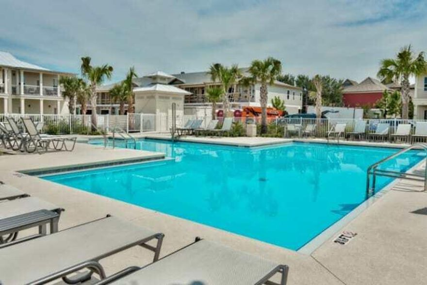 Rental projections of 73,000 to 84,000. One Twenty Five, a resort style townhome community. Single car garage plus two additional driveway parking spots, a community pool and just three blocks to the beach.  Close to all of the attractions that make Destin so special. Positioned between the sugar sand beaches of the Gulf of Mexico and the award-winning Destin Commons with shopping, restaurants, movie theater and a bowling alley. Rental projections of 73,000 to $84,000 a year. This 3 bedroom, 2 1/2 bathroom townhome is being sold fully furnished and completely turnkey. It would make for a great rental property, 2nd home, or primary home! Call today to arrange a showing.