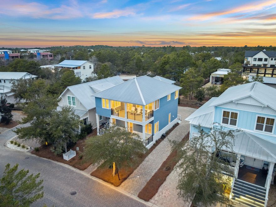 Step into a masterpiece of architectural design, where every detail exudes sophistication and luxury. This stunning residence boasts superior craftsmanship, featuring exquisite millwork, soaring 12-foot ceilings, and solid hardwood floors that create an ambiance of timeless elegance. The chef's kitchen is a dream come true, outfitted with a Viking gas stove, custom cabinetry, and distinctive lighting that perfectly blends style and function.  This home comes fully furnished and turnkey ready for full time residence, short term rentals, and/or the perfect second home.As an added bonus, a charming carriage house--added in 2014--offers an additional bedroom, bathroom, and kitchenette, making it an ideal space for guests, a home office, or a private retreat. Nestled in the sought-after Highland Parks community, you'll enjoy access to unbeatable amenities, including a world-class heated pool, a beach-viewing tower to soak in breathtaking sunsets, and a pavilion designed for grilling and entertaining. This is more than a homeit's a lifestyle waiting to be embraced.