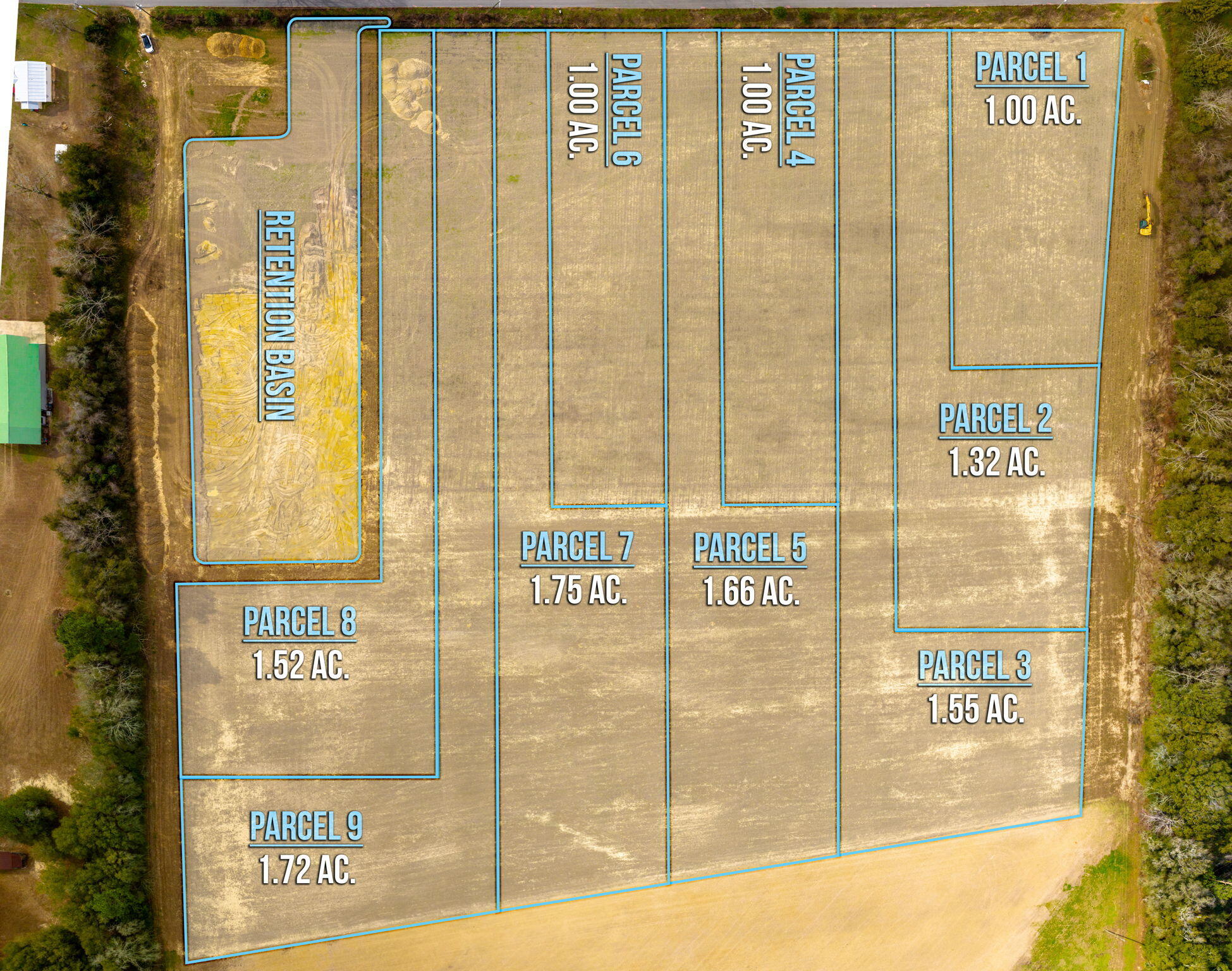 Developers Dream Location! 9 Lots cleared and Level 15+/- Ac Property with little deed restrictions. Take a short drive to your local beaches, military bases, grocery stores, Baker schools and crestview shopping centers including the upcoming Crestview Commons! This property has easy access to Hwy 4 and Hwy 90, planned new bypass I-10 connector (under construction) will make it close to I-10 for Pensacola to Tallahassee quick access.