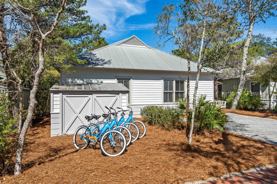 Welcome to Southern Belle, a charming coastal home located less than a 3 min walk from the deeded beach walkover, in the coveted neighborhood of Magnolia Cottages. This cozy abode offers convenient one level living, with 3 bedrooms, 3 baths, and a serene shaded screened back porch, perfect for enjoying the coastal breeze. Recent updates include a paver driveway for added curb appeal, new exterior paint, a kitchen transformation with quartz countertops, white painted cabinets, and new lighting! The upper cabinets were removed in both the kitchen and living room creating a sleek modern look. Situated near one of the most desirable public beach accesses on 30A, this home offers both comfort and convenience for beach lovers. Don't miss the opportunity to make Southern Belle yours today!