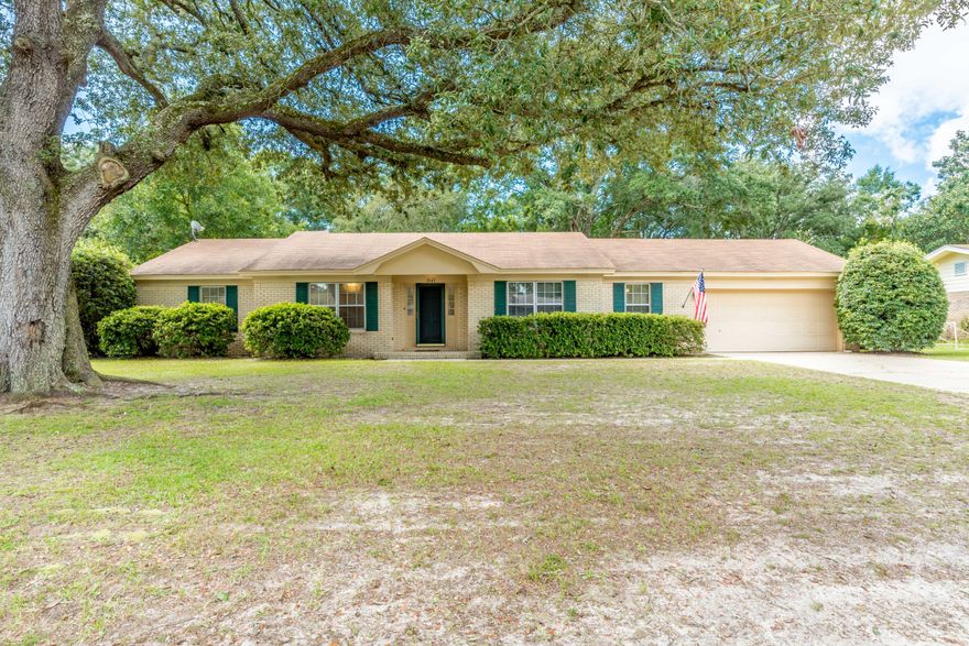 Welcome home! This 4 bedroom 2 barthoom ranch style home is move in ready! Upon arrival, you'll notice the gorgeous towering oak tree in the front yard. you'll enjoy the ample living space this classic home provides. The kitchen boasts of an open concept kitchen/dining room and would also make a great keeping room. Plenty of room for entertaining with a large breakfast bar. This kitchen also has a pantry, beautiful tile, wood cabinetry, and a glass cooktop stove. Enjoy a relaxing evening in the large backyard on your open patio while enjoying the shade from the beautiful oak trees. Just 10 miles to Pensacola NAS Forrest Sherman Field and 12 miles to the beautiful white sand beaches of Perdido Key! Don't miss your chance at this fantastic home located in an established Pensacola neighborhoo