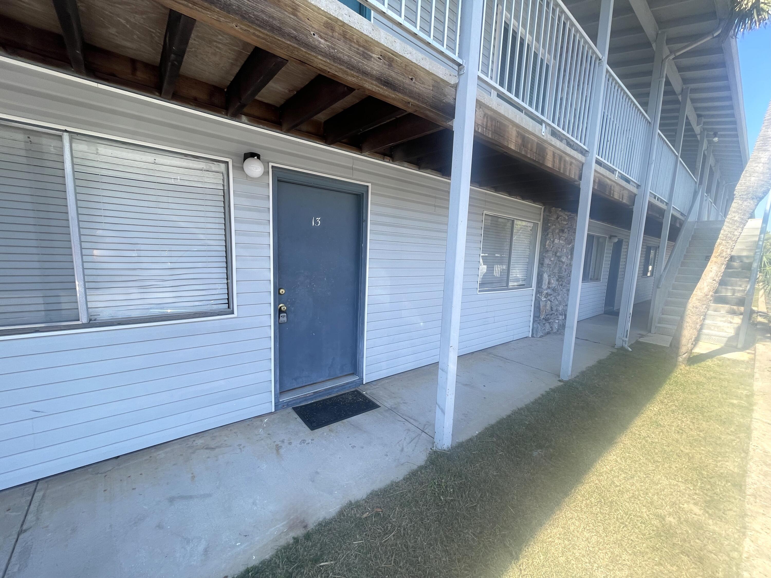 A short trip to Eglin.  This is a Ground floor unit.  This lovely 2 bedroom one bath unit is located just a few short feet from the laundry facility, pool area, and picnic tables.  New stove and refrigerator.  LVP through out the condo.  Newly painted. This lovely home is waiting for you.