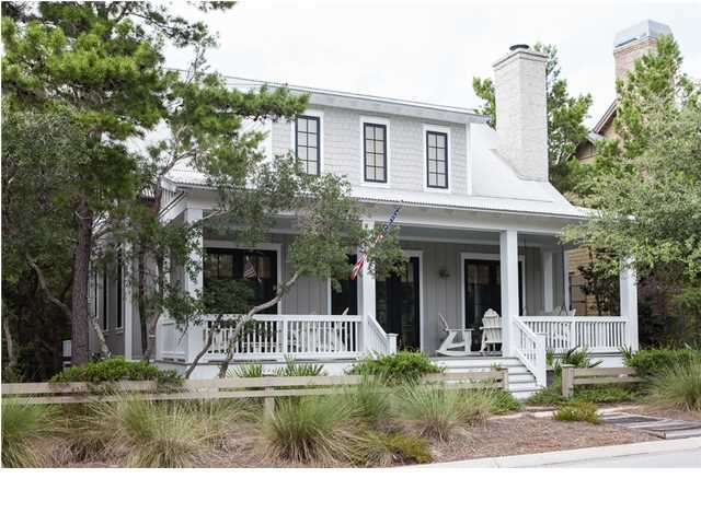 A truly spectacular WaterColor home which is a must see for the most selective buyers! This immaculate home was built in 2007 by Chris Clark Construction and has never been rented. The property shows like new and is professionally decorated and offered fully furnished with some exclusions. As you enter the first floor living/dining and kitchen area you will feel the difference. Very bright and open area with 3 french doors that lead to the expansive front porch. The kitchen is a chef's dream with a 6 burner gas stove, pot filler, granite counter tops, wine cooler, automatic drawer closer, island sink and bread warmer, just to name a few. Off the kitchen is a wonderful pantry with built-in shelves