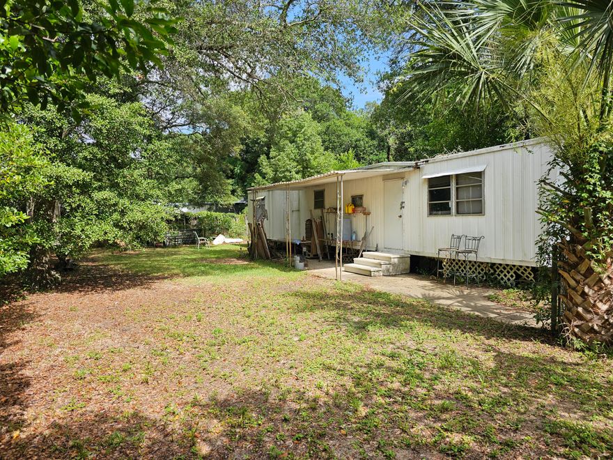 CASH ONLY......Property is being sold ''As Is, Where Is''.  An approximate .23 acre lot with 2 mobile homes.  SELLERS HAVE NEVER OCCUPIED THE PROPERTY AND ARE ONLY AWARE OF CONDITIONS THAT ARE READILY OBSERVABLE. Trailer 1 is appears to be habitable while Trailer 2 has been used for storage and is not without major renovations. Location presents opportunities as it is located conventienly to Eglin AFB, Hurlburt Field, schools, restaurants shopping   It is further acknowledged that the Mobile Homes are being sold without titles.  INTERIOR PHOTOS ARE OF TRAILER 1.  Buyer(s) responsible for verifying any and all information they deem important.