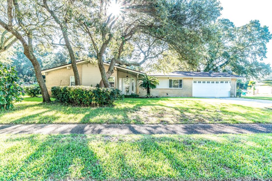 If you are looking for home with extra space and tremendous potential in Fort Walton Beach, the wait is over! This one level ranch home features a roof that is only four years old, new electrial wiring throughout the entire house, new HVAC installed in 2017, new carpet in bedrooms and vinyl plank flooring in the halls, living room, kitchen and dining areas. Master bedroom is huge with a large bathroom ensuite. Oversized heated and cooled Florida room will make a great man cave or bonus room and also has a full two-car garage! Neighborhood is very centrally located to all the conveniences in Fort Walton and close to both Eglin AFB and Hurlburt field. This well established neighborhood is well-known for their participation in Christmas decor and is one of the locals