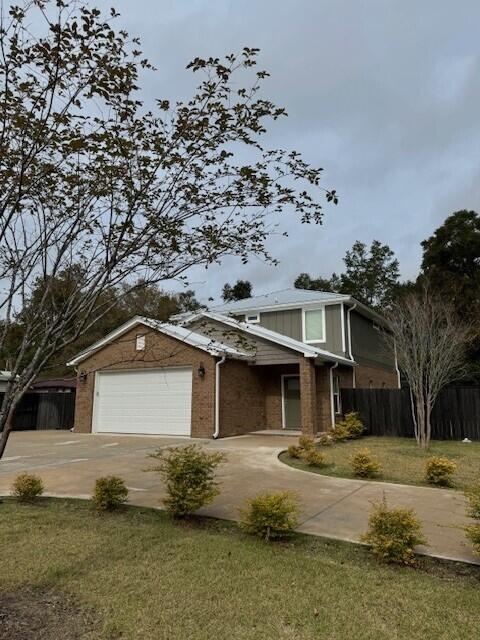 This awesome like new 4 bed/3.5 bath house is steps away from Boggy Bayou! Located in the heart of Niceville & on a fully fenced corner lot with an oversized boat/RV parking space. The kitchen has quartz countertops, stainless steel appliances, & soft close cabinet drawers.  There is a 1/2 bath & storage under the stairs on main level.  2 bedrooms connected by a jack-n-jill bath, & 4th bedroom with attached full bath along with laundry room are located upstairs.  Additional features of this lovely home are: LVP throughout, kitchen island, covered patio, metal roof, irrigation, decorative fence in the front yard, semi-circle driveway, finished garage, graveled boat/RV parking, cabinets in the laundry room, & gutters.  Buyers to verify all information deemed important.