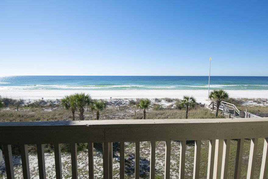 GREAT COMPLEX WITH 550' OF BEACHFRONT. COMPLEX HAS HEATED POOL, COVERED PARKING,BBQ/PICNIC AREA, GREAT BALCONY VIEWS. WEST PANAMA CITY BEACH CONDOS ARE IN GREAT DEMAND.UNIT COMES FURNISHED!!!!!!!