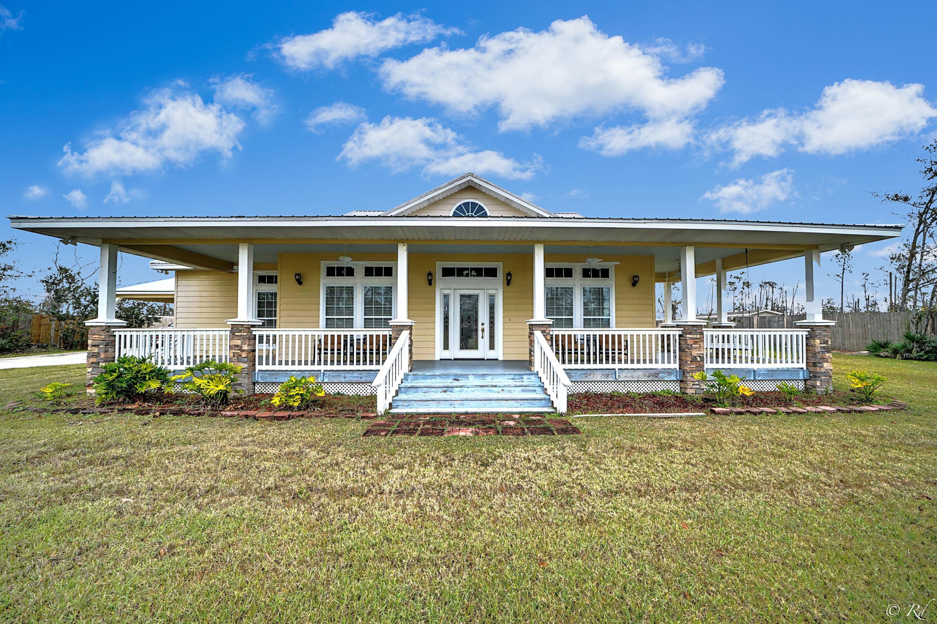 This one of a kind, custom built, one owner home sits on a spacious 1.77acres.The wrap around porch offers breathtaking sunset/waterfront pond views. This home has a formal dining room and an eat-in kitchen. The kitchen is equipped with stainless appliances including a gas stove with range hood and double ovens. There is a bar area and VERY large pantry. Tray ceilings and recessed lighting throughout the main areas, kitchen, dining room, and master bed. The living room has custom built in shelving and gas fireplace. The master suite has a spacious bathroom with a jetted tub, separate walk in shower and a double vanity. Dreamy walk-in closet with a built-in jewelry cabinet. SOLD SEPERATELY efficiency cottage with bath and kitchen, 5 bay pole barn with ''office''. $529,900 for all.1.99acre.
