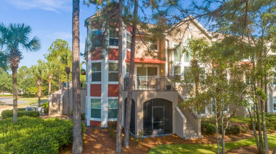 A golfers paradise overlooking the lake & Baytowne golf course sits this beautifully remodeled 3 bed/3.5 bath property. Spanning 2,009 sqft over two floors there is ample space to relax & soak up the Lake views after a hard day on the golf course or at the beach. You will enjoy lake and golf course views from both master beds and all of the living areas. Your open plan living flows seamlessly onto your private balcony with an egress allowing you to enjoy evenings by the lake. Perfect as primary, secondary or investment, Gross rental income 2019 $49,632 2018 $45,000. Feat. Quartz counters in the kitchen, newer appliances; new LVP floors & many more updates. Enjoy the community pool & tennis courts steps from your door & the beach just a ride away in your golf cart through the tunnel