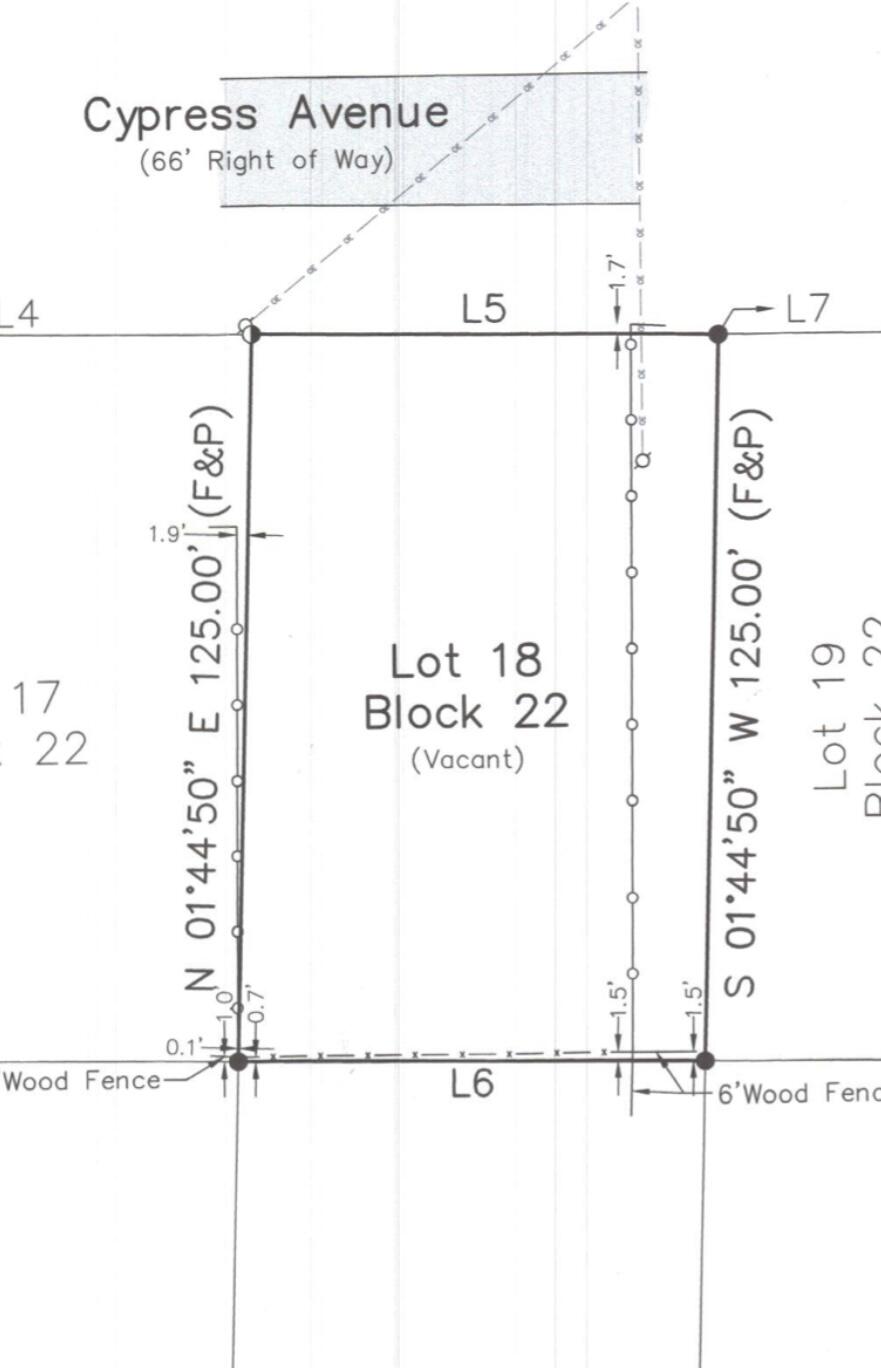 OAKWOOD HILLS UNIT 1 - Land