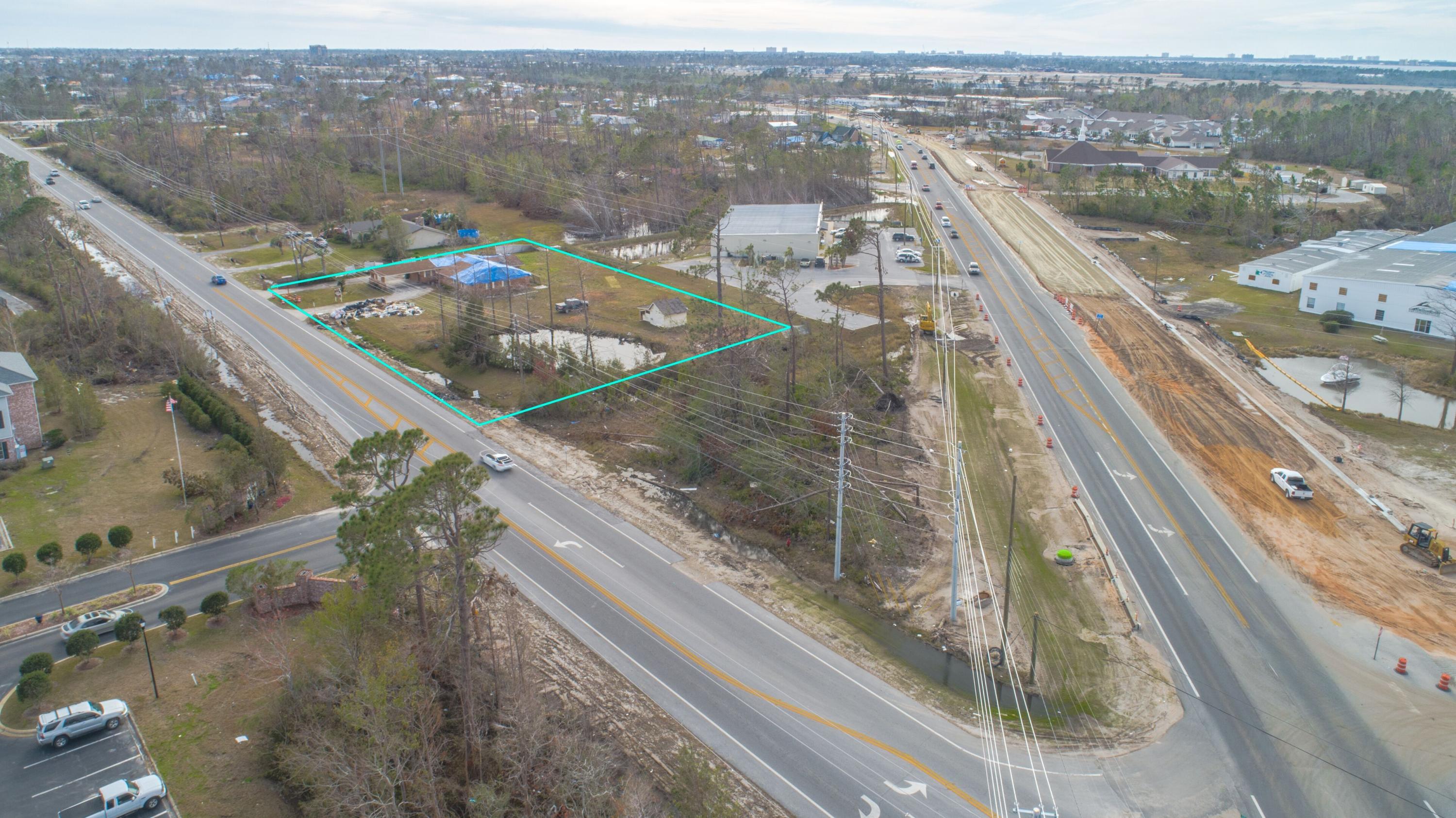 Over 1 Acre Commercial Lot Located on State Ave Just off Hwy 390, And behind Dollar General Store Property is Zoned C-3 (Bay County). Water is available. Per Bay County 12'' Line. Property has a Residential Home that Was Damaged by Hurricane Michael and will need to be Demolished. All Measurements are approximate. Please verify if important.