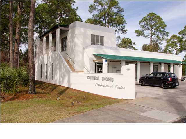Great Commercial Opportunity! Directly on Hwy 30-A. Convenient location in the Heart of 30A! Eastern Lake area. This would be a terrific office space for a business or a great investment with Lease opportunities. A superb , end cap space in a contemporary building with good visibility, FURNISHED! Move in ready to do business!