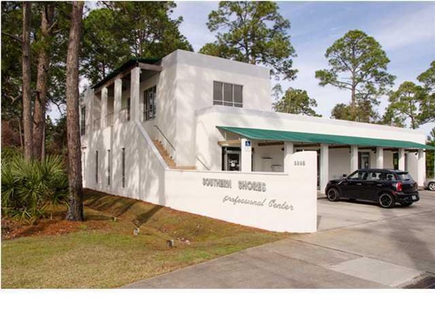 Great Commercial Opportunity! Directly on Hwy 30-A. Convenient location in the Heart of 30A! Eastern Lake area. This would be a terrific office space for a business or a great investment with Lease opportunities. A superb , end cap space in a contemporary building with good visibility, FURNISHED! Move in ready to do business!