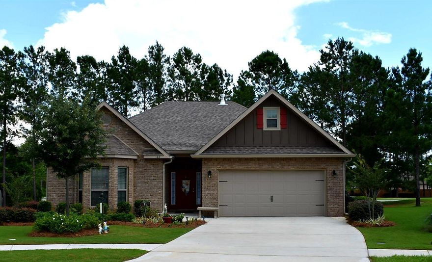 Must see this well maintained all brick house in Passages of Hammock Bay. This home has a sought after open floor plan and one of the few Bonaventure floor plans with a sunroom and extended screened-in back porch. Master bedroom is big enough for a nursery, sitting area or a home office. Sunroom has french doors and could be an office and/or sleeping quarters for guest. Other upgrades: granite counter tops in kitchen & baths, stainless steel refrigerator, wood floor in foyer, gas fireplace, gas water heater, utility sink in garage, tiled master shower, under cabinet lighting, whole house gutters, trey ceilings, floor outlet in living room, window blinds, bay window and located on cul-de-sac (premium lot price). Make your appointment today before it's gone!