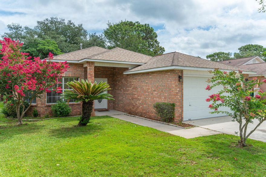 Welcome to this spacious 3BR home located in the gated community of Niceville, FL. This charming house features an open floorplan, perfect for entertaining guests or simply enjoying a cozy night in. The property boasts a beautiful pergola, ideal for outdoor relaxation. With 3 bedrooms and 2 bathrooms, this home offers plenty of space for comfortable living. Don't miss out on the opportunity to make this lovely house your new home!