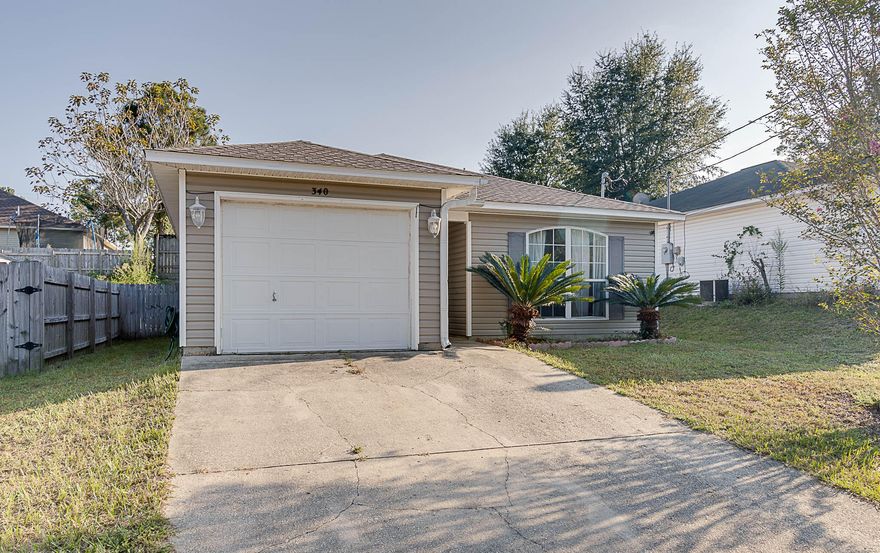 Welcome to this charming 3-bedroom, 2-bathroom residence ideally situated just south of I-10, ensuring a convenient commute to local bases, beaches, and shopping centers. This house boasts an inviting open living room and kitchen, perfect for entertaining. With a 2021 roof and a 2019 AC unit, it's not an opportunity you want to miss. Book your showing today!