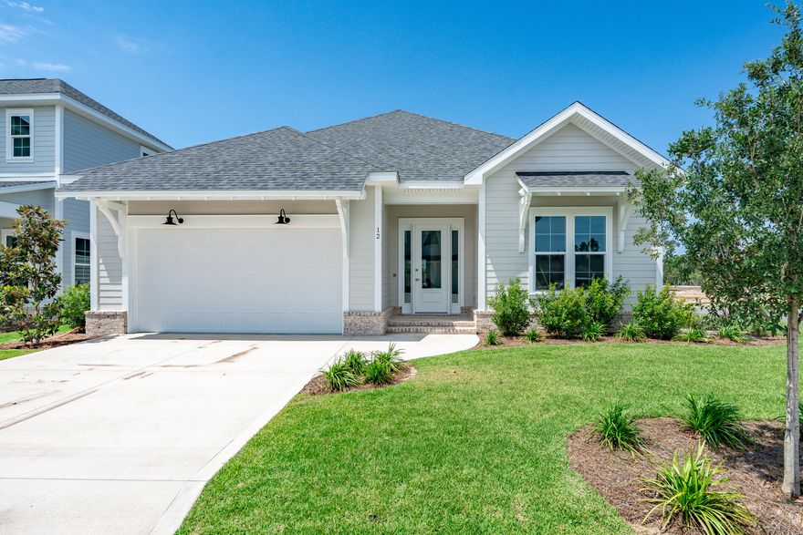 Located in the Longleaf Park neighborhood in the Watersound Origins community, the Brady, a single-level, open-concept floor plan with 3 bedrooms, 2.5 baths, a study and a 2-car garage. This Brady spec home is now MOVE-IN Ready and offers an extended rear porch, plus loads of upgrades including: Bosch stainless steel gas appliances, vent hood, microwave drawer in island, under cabinet lighting in the kitchen, cabinets on the backside of the extended island for abundant kitchen storage, built-in cabinets in the laundry room, Melamine wrapped closet shelving, a tankless hot-water heater, attic pull-down stairs for easy access, a gas stub for an outdoor grill, concluding with an extended back porch just off the living room to enjoy peaceful outdoor time. More quality interior features include 10' ceilings with 8' raised panel interior doors, luxury vinyl flooring throughout, tiled kitchen backsplash, wood cabinetry with soft-close features, crown molding, tiled shower in all full bathrooms, ceilings fans and recessed can lighting throughout.

Longleaf Park conveniently located closer to the front of the community with easy access to the Watersound Town Center with the largest Publix in the area, restaurants, and more!

The Watersound Origins community is one of South Walton's most coveted neighborhoods for its exceptional amenities, beautiful new homes, and prime location. Amenities include the Village Commons pool & fitness center, sports courts, miles of nature trails, unlimited golf, and lots of green space for outdoor play. The all new Watersound Town Center brings a new level of excitement and convenience to the community with a Publix Super Market, Delicious restaurants, healthcare facilities, and more right at the entrance to the neighborhood!

*Pricing may not include all options or fees and is subject to change. Please contact our Watersound Community Specialists for the latest information.

PLEASE NOTE: The Virtual Tour is a model home with the same floor plan.