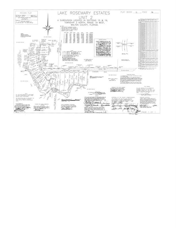 LAKE ROSEMARY ESTATES UNIT 2 - Land