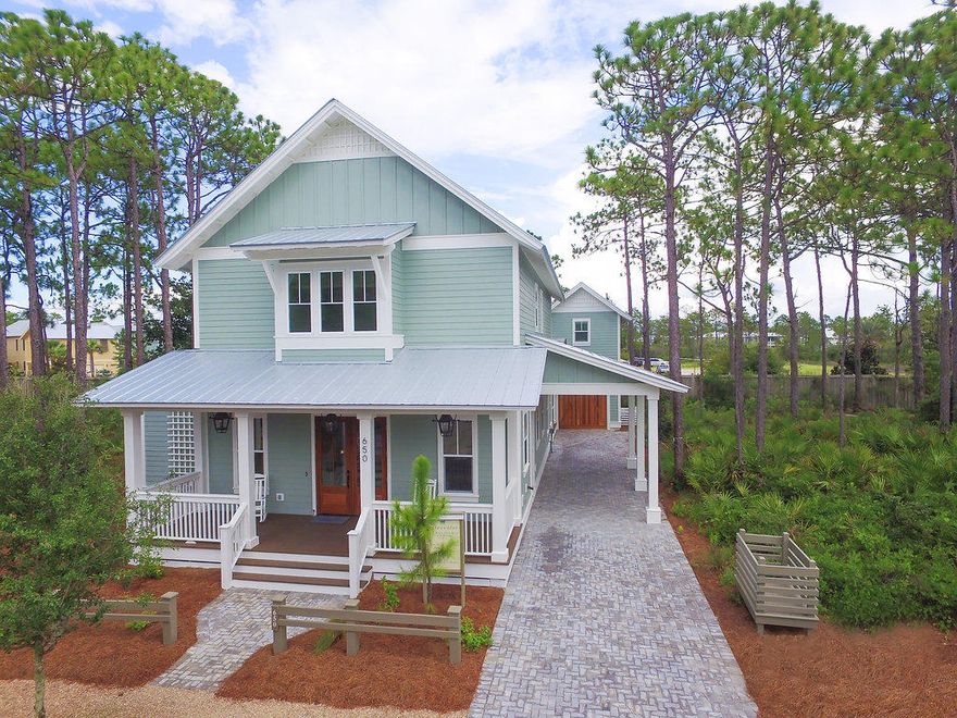 Far reaching sight lines, great traffic patterns & room placement combine to create a home you will fall in love with. Amazing Rental Potential makes this home a smart investment.This 3038 sq ft two story plan creates an abundance of room by giving the children space in their retreat and Bunk Room with 4 Bunks while enabling privacy in your secluded owners retreat. The beautiful master suite includes a luxurious bathroom and large walk-in closet. The spacious kitchen with adjoining family room are perfect for entertaining family and friends. This home features an amazing outdoor living with a fireplace & saltwater pool/spa with an outdoor shower.