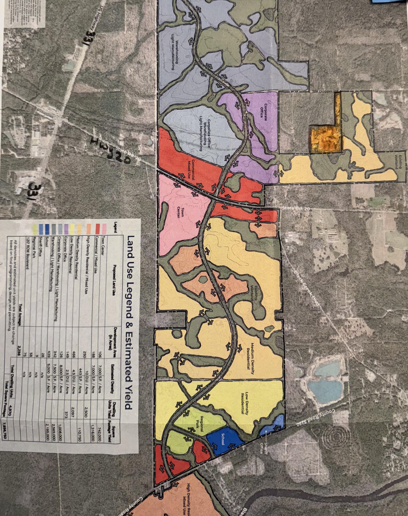 35 acres off Joe Dugger Rd - Land