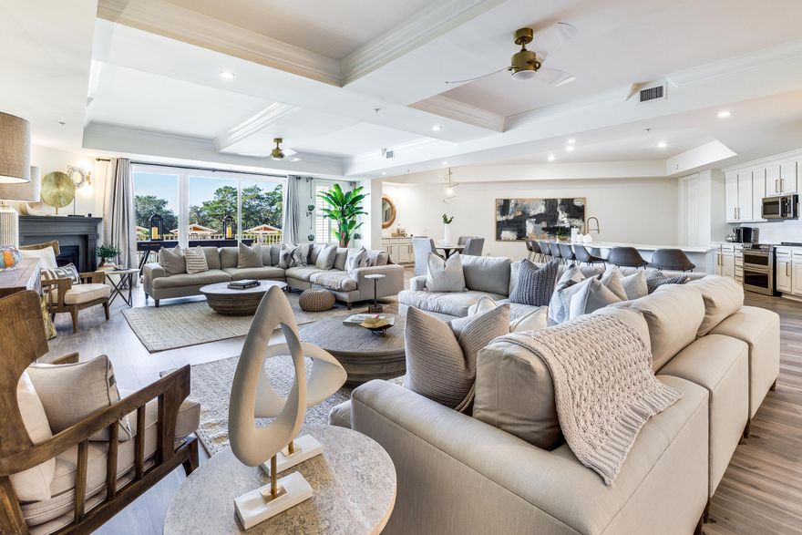 Experience unparalleled coastal luxury in this expansive two-story residence on 30A, where breathtaking Gulf, Redfish Lake, and pool views create a stunning backdrop. Designed for effortless indoor-outdoor living, this turnkey condo offers spacious decks, elegant furnishings, and direct access to the resort-style pool. Ideal as a full-time home, vacation retreat, or income property. It's nestled in a gated community with upscale amenities, including a heated zero-entry pool, hot tubs, fire pit, fitness center, grilling area, and private boat shuttle to the beach. Enjoy covered parking, private storage, elevator access, and a scenic path leading to 30A's vibrant shops and dining. Schedule your private tour today!'