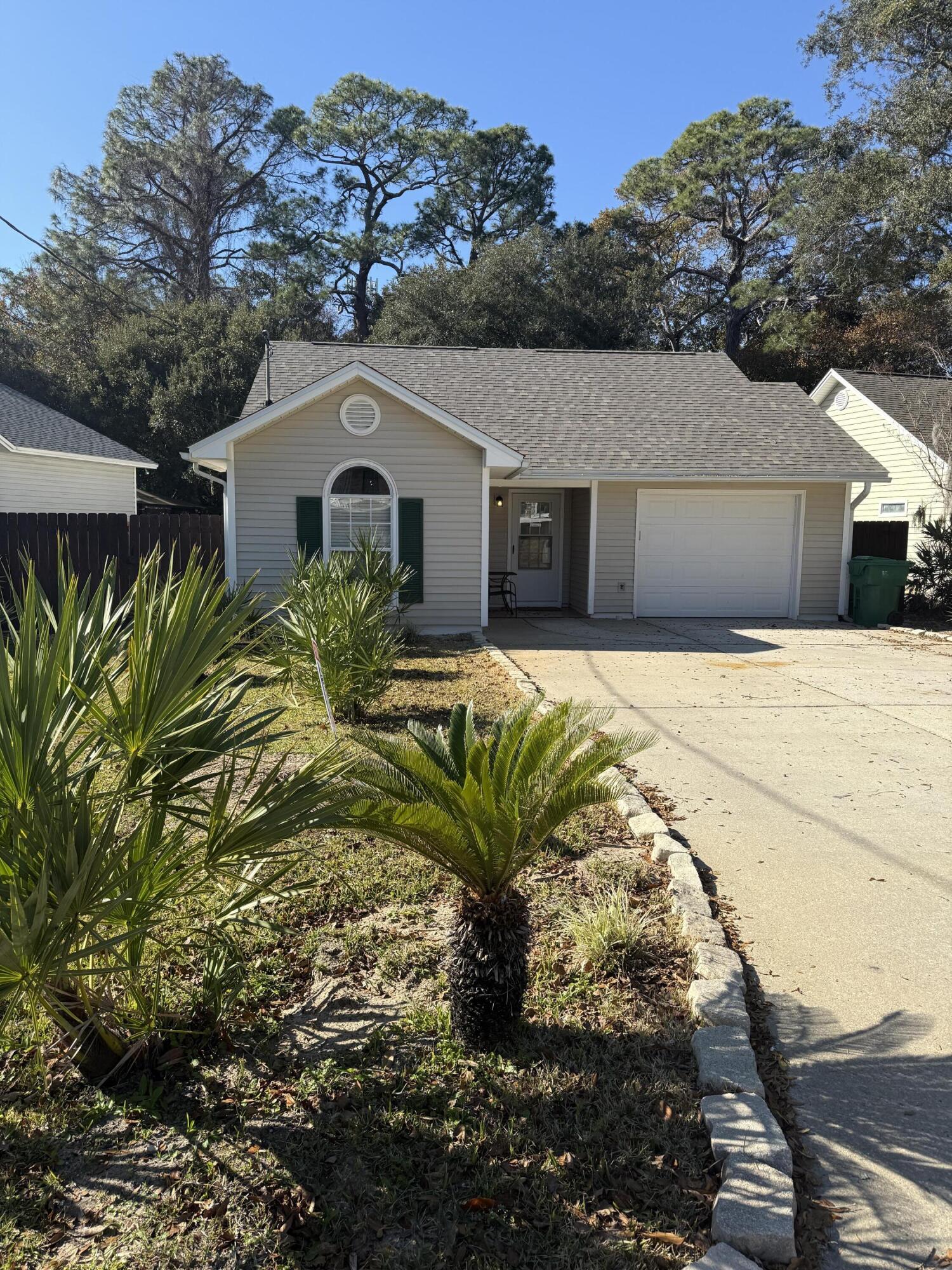 Wonderful 3 bedroom, 2 bathroom home located in the much sought after area of Cinco Bayou. All new quartz counter tops in the kitchen as well as all brand new appliances. New vinyl flooring. Brand new roof and AC. Updated pictures coming soon! The home offers a split bedroom floor plan, kitchen open to the dining and living room, privacy fenced backyard with a nice deck. The home backs up to a walking trail. Lawn maintenance is included in the rent. Call today to view your new home! No pets allowed and no boat/waverunner parking