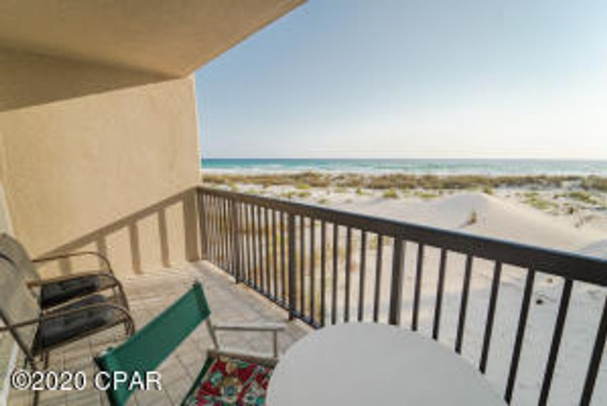 Rarely available, Ground floor unit in the low rise, C-1 building! This unit has some amazing features including a bright and airy, open floor plan. Great floor plan featuring 2 bedrooms each with their own bath. The patios in the ground floor units are Amazing and make you feel that you are part of the Beach. The community of Pinnacle Port is quite special, This complex faces the Gulf of Mexico and Lake Powell. Pinnacle Port Resort sits on a 25+ acre site within a gated community having over 1/4 mile of beach frontage! The resort's amenities are known as some of the best. They include 2 pools, tennis courts, shuffle boards, exercise facility, picnic area, dock and a boat ramp on lake Powell. This is a very special condominium complex. I just love ground floor units! Come See!