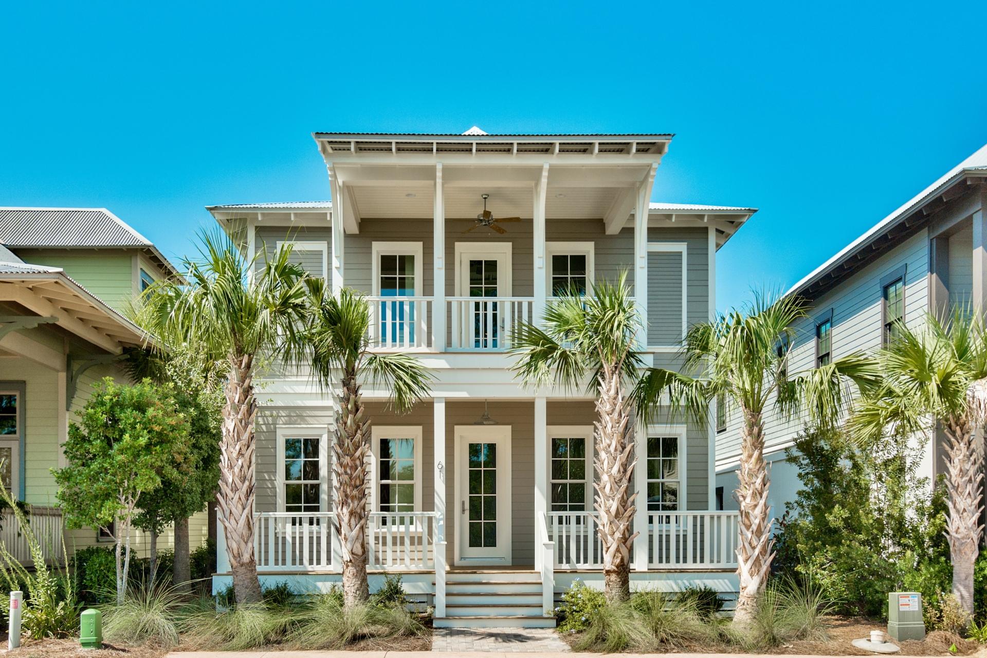 Upscale luxury beach home in Phase I of Cypress Dunes. THIS IS A PRE-SALE OF A TO-BE-BUILT NEW HOME. THE PHOTOS ARE OF A RECENTLY COMPLETED HOME WITH THE SAME FLOORPLAN AND SPECS. This popular Palancar floorplan features include 10' ceilings, vaulted tongue and groove ceilings with beams in living room and kitchen, tongue and groove walls along the stairway, solid core interior doors, kitchen offering gorgeous 3CM Quartz counters with glass tile backsplash and 30'' hood over gas range, and wirebrushed wood flooring in entry hallway, kitchen, dining room, living room, powder bath, master bedroom and closet, upstairs hallway and stairway. Attractive tile flooring will be featured in the bathrooms and laundry room. All bathrooms will offer matching Quartz counters. The home will also feature two ac units as well as a Rinnai tankless water heater. Cypress Dunes is a luxury resort community tucked away on Scenic Highway 30A. Conveniently located at the West end of 30A, just one block from a award winning Elementary school, minutes from shopping, entertainment, dining and more. The well known Sandestin Golf & Beach Resort is just 5 minutes away with award wining championship golf courses, 15 world class tennis courts, marina, championship golf courses, 15 world class tennis courts, 113-slip marina, water sports and the famous Baytowne Wharf! Grand Boulevard has a new movie theatre, Publix grocery, Sacred Heart Hospital, name brand shopping and restaurants like Flemmings Steak House and PF Chang's. This amazing subdivision consists of 44 acres situated 25 feet above sea level and is in an ''X'' flood zone, so flood insurance is not required. Cypress Dunes is known for its landscaping of native plants, a 200 year old Cypress Head, state of the art amenity center, and breathtaking views of a Coastal Dune Lake and the Gulf of Mexico! Completely surrounded by Topsail Hill State Preserve so the views are unobstructed. Topsail Hill State Park offers 3.2 miles of secluded white sandy beaches, kid activities, nature trails, camp sites and a tram to the beach. The Cypress Dunes amenity center boasts an infinity edged pool, hot tub, workout facility, outdoor covered fireplace, 2nd level sunset deck, and an owners party room with a commercial kitchen, all overlooking the Gulf of Mexico! Other amenities include a 2nd pool in Phase 2, boardwalks through the Cypress Pond, tennis courts, and a plush lawn area for recreational use! With a total of 207 home sites, this gated community has the classic Florida Cottage design consistent throughout this unique subdivision. Buyer to please verify all information contained herein including square footage, room dimensions, lot dimensions, and all else.