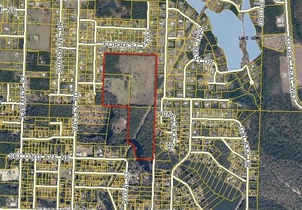 Bank owned 57.4 acre parcel,3 different parcels, property has a lake on it, property to be sold as is, great investment property or large homesite