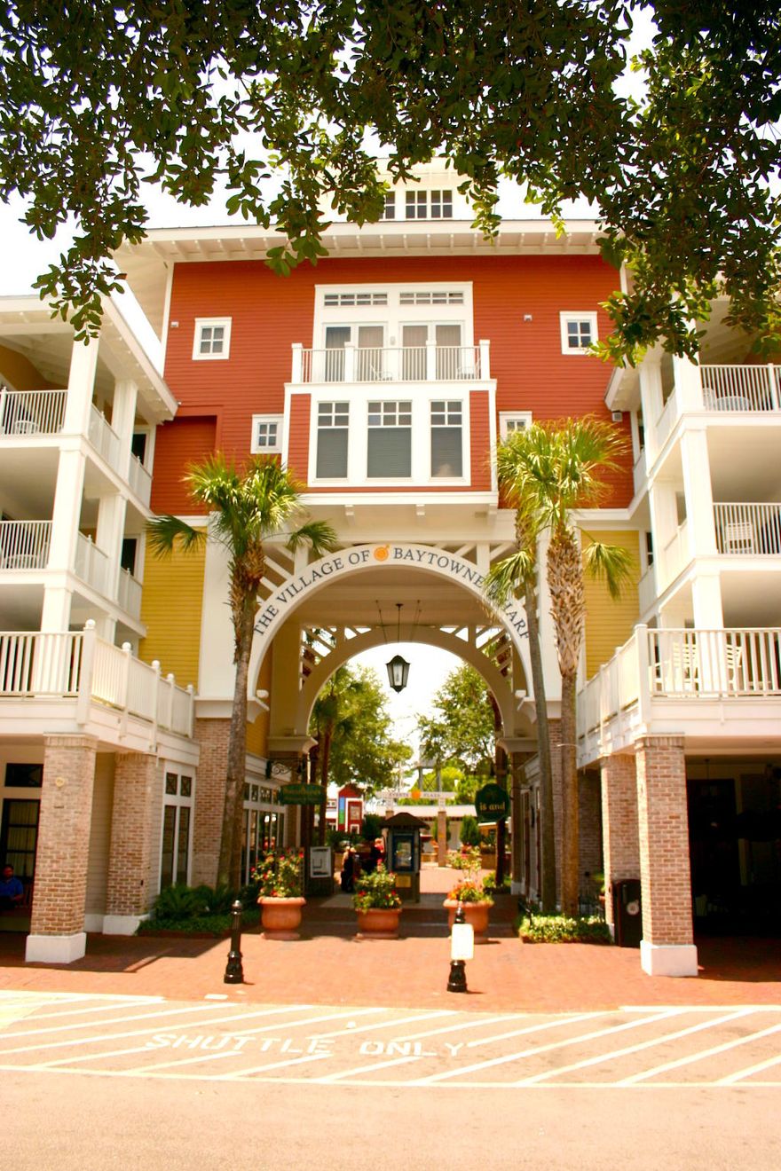 Unit 107 Pilot House is a first floor studio condominium, great for owners with pets as it has a fenced patio and yard. It is located in the heart of the Village of Baytowne Wharf. Unit has kitchenette, Murphy bed and full bathroom with shower/tub. Perfect for a week or week end stay. Amenities include the heated Gateway pool, hot tub, children's pool, fitness center, stainless gas bar-b-que area, croquet field, gazebo, guest laundry on second level and secured garage parking on second level. All of the restaurants, shops, festivals and live entertainment of Baytowne Wharf are just steps away from your door. Complimentary Tram rides are available to Sandestin amenities that include 4 Championship Golf courses, 15 world class tennis courts, 98-slip full service Marina, fitness center