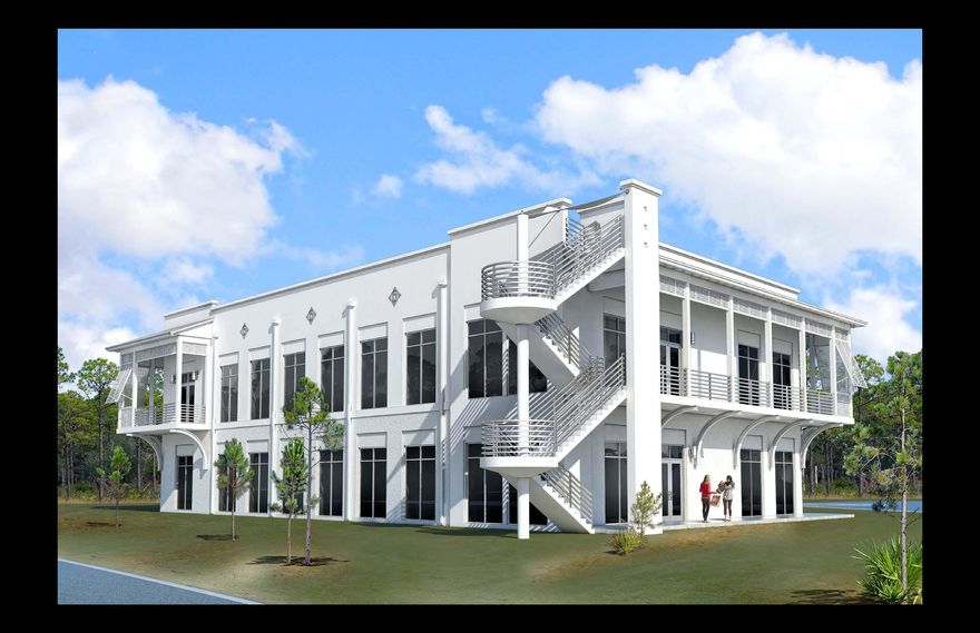 New Executive Office Suites on Scenic 30A Now Offered For Lease! Please view the uploaded floorplan and inquire for further details.
