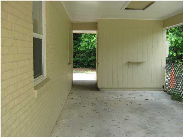 This home is located behind Publix at the corner of Racetrack Rd and Eglin Pkwy. It has tile in the kitchen and hallways and carpet in two of the bedrooms. The house has a large fenced in back yard and the owner will allow pets with a deposit.