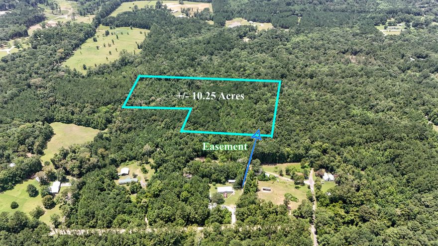 10,25 acres accessible from an easement from Tyner Lane. Wooded property with a creek running across the back. Located just 8 minutes from Hwy 331 S. making it a great location for commuting to a multitude of places including the beaches of South Walton (45 minutes), Egin AFB (45 minutes) or Interstate10 (10 minutes). An additional 10 acre parcel is available with access from Strickland Road, MLS#982576
