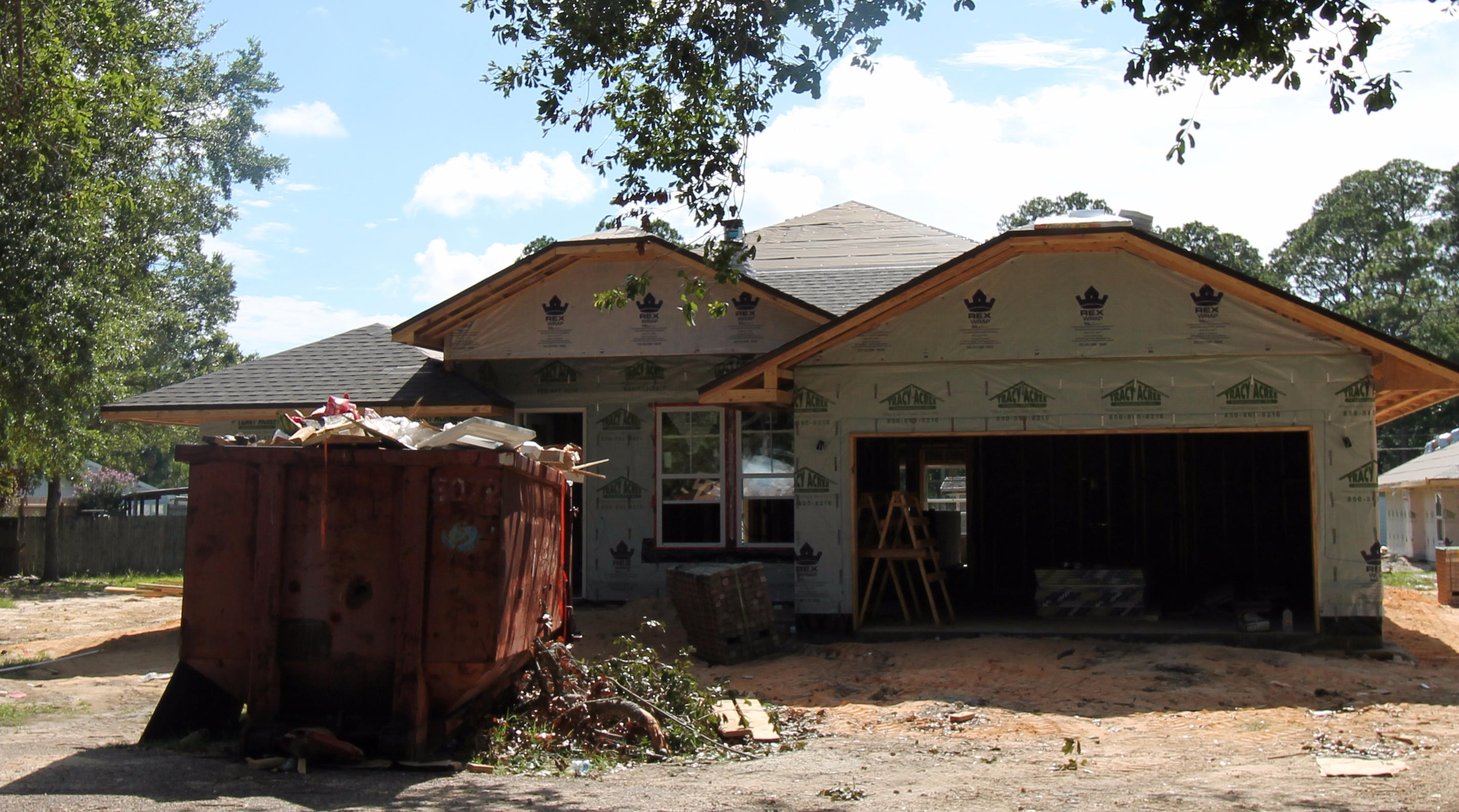 Brand new construction started on 6/15/16. Still time to choose colors, flooring and lighting. Awesome floor plan by multiple award winning builder and past Parade of Homes winner! This 4/2 custom brick home has super curb appeal. There are 10 ft. ceilings w/ impressive crown molding, tile flooring, and 5 1/4'' baseboard throughout the main living areas. As you approach the front of the home, you will be quite impressed. The covered porch is very welcoming, and the 8 ft. leaded glass door, makes for a grand entrance. The formal dining room is at the left of the home's front. You will then enter the chef's delight kitchen will which boast maple cabinetry, granite countertops, a huge pantry, a storage closet, and stainless appliances (including an oversized