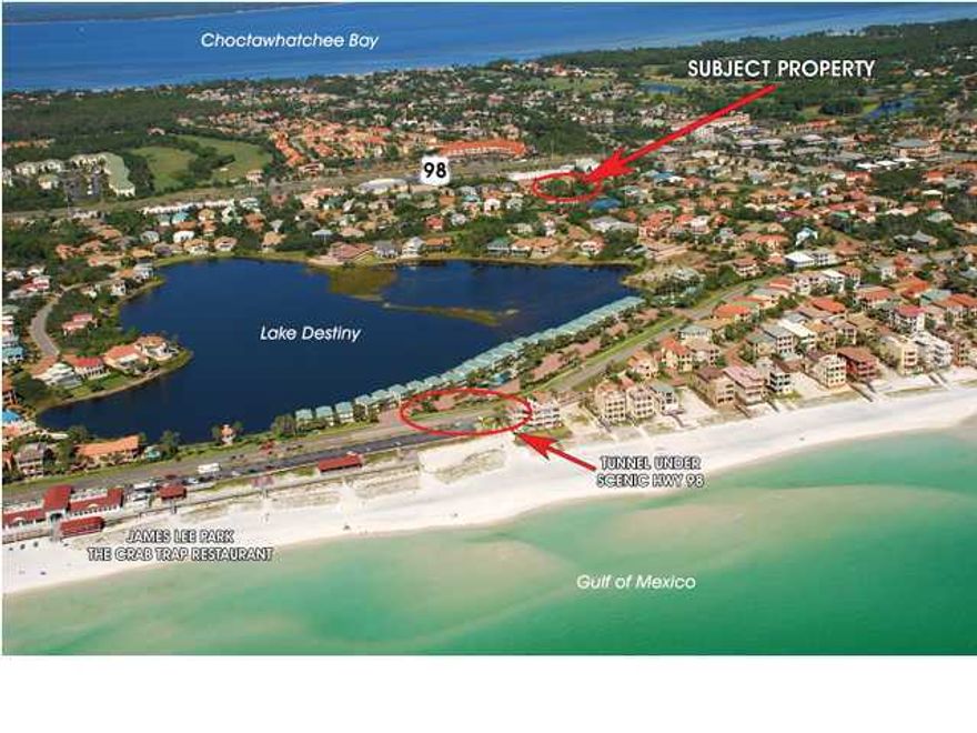 One of the last remaining buildable lots in the finest, gated beach community in Destin, Destiny East! The adjacent lot is for sale as well (MLS#581922), for a builder to enjoy the economies of scale involving of in-line building sites, or perhaps one estate-sized lot for your dream custom home! Destiny East offers fabulous amenities!