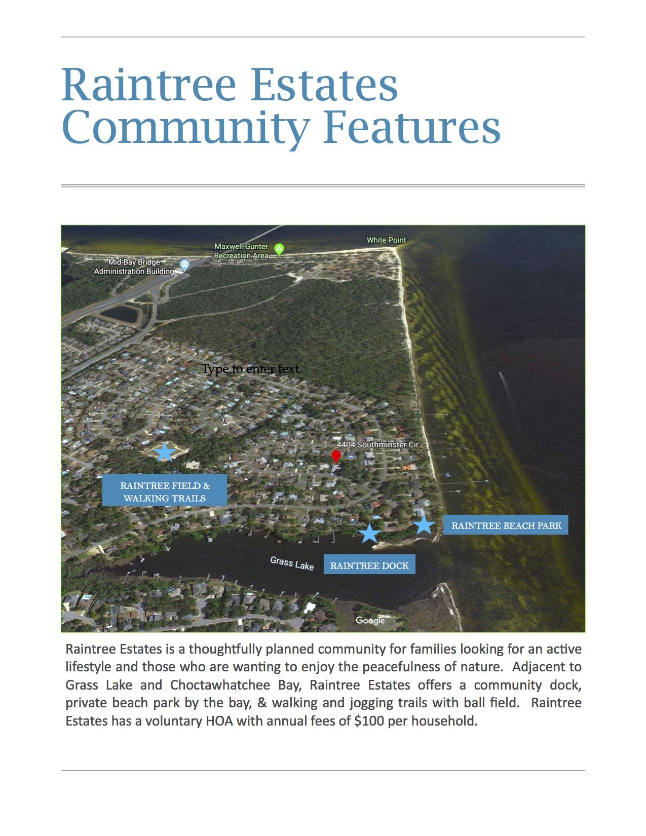 RAINTREE ESTATES - Residential