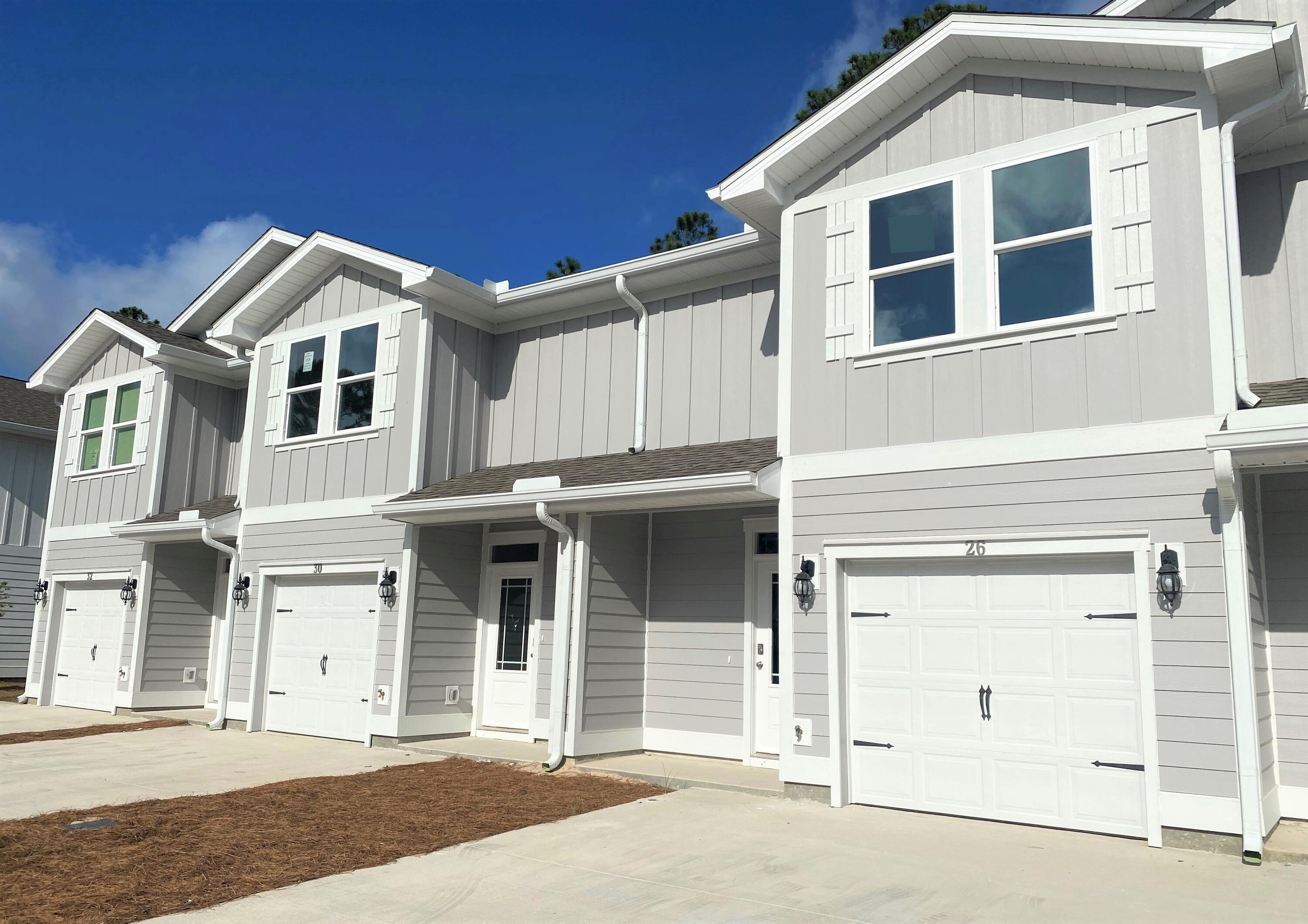 *Red Tag New Home Sales Event* Welcome to Harbor Place Townhomes! This community located at the corner of Melvin St. and Azalea Dr. in Destin, FL. Just minutes from Emerald Grand and Crab Island. These 3 bed, 2.5 bath town homes have EVP flooring throughout the entire home, including stairs and carpet in all bedrooms. Features include: farmhouse style sink, stainless appliances, quartz countertops and beautiful white cabinetry with brushed nickel hardware. This is an interior town home unit, only one neighbor. Perfect location to get to the beach, shopping, restaurants and the elementary school in under 10 minutes! ***Home is NOT furnished. Photos are stock and colors, upgrades and selections may differ.