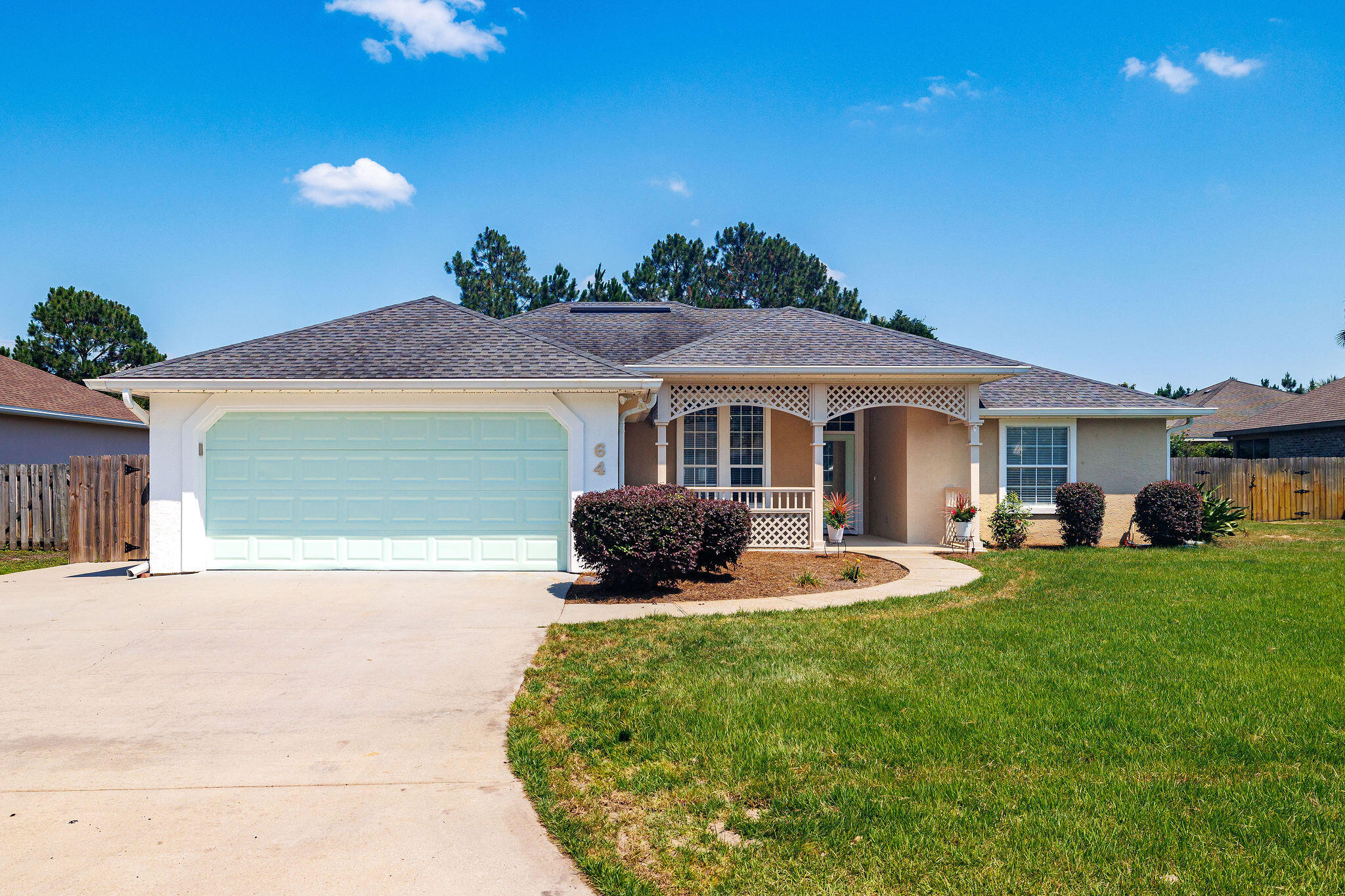 Seller has lowered price for a quick sale. An Amazing Opportunity! With its 'Premier Location' at the West End of 30A, $132,800 of Upgrades, An Oversized Pool & fenced in Tropical Courtyard this one-story home offers a 'Great Quality of Life' and has 'Outstanding Appreciation Potential'! Click on the photos to fully appreciate the upgrades made and have peace of mind with your utility bills as the $60,000 solar panel system has been completely paid for & produces an average monthly bill of only $50.00. The Roof is 2-3 years old. Low HOA fees & Solar for electricity make it easy & cost effective to own. So...be where you want to be so close to Grand Blvd. the Hospital, and only 5 minutes away from a plethora of outstanding amenities