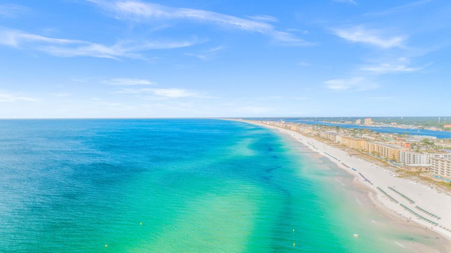 DREAMS COME TRUE AT SUMMER PLACE! Grab your towels, your picnic lunch and hit the beach in minutes. An Oceanfront Resort Type Condo has just become available. With an easy access from the parking lot to the lobby and straight to the elevators, this unit has it all. Fully Furnished 3 bedrooms and 2 bathrooms in a spacious and bright open floor plan. The waterfront Master bedroom has its own walk in closet, separate ensuite with shower and tub and balcony access. The beautiful Kitchen has a breakfast bar, stainless steel appliances, tons of cabinetry, and pantry. There is a separate laundry room with linen closet and a specific owners closet.Fresh paint, waterfront views and large balcony give this unit 5 Stars. Check out the extra features...