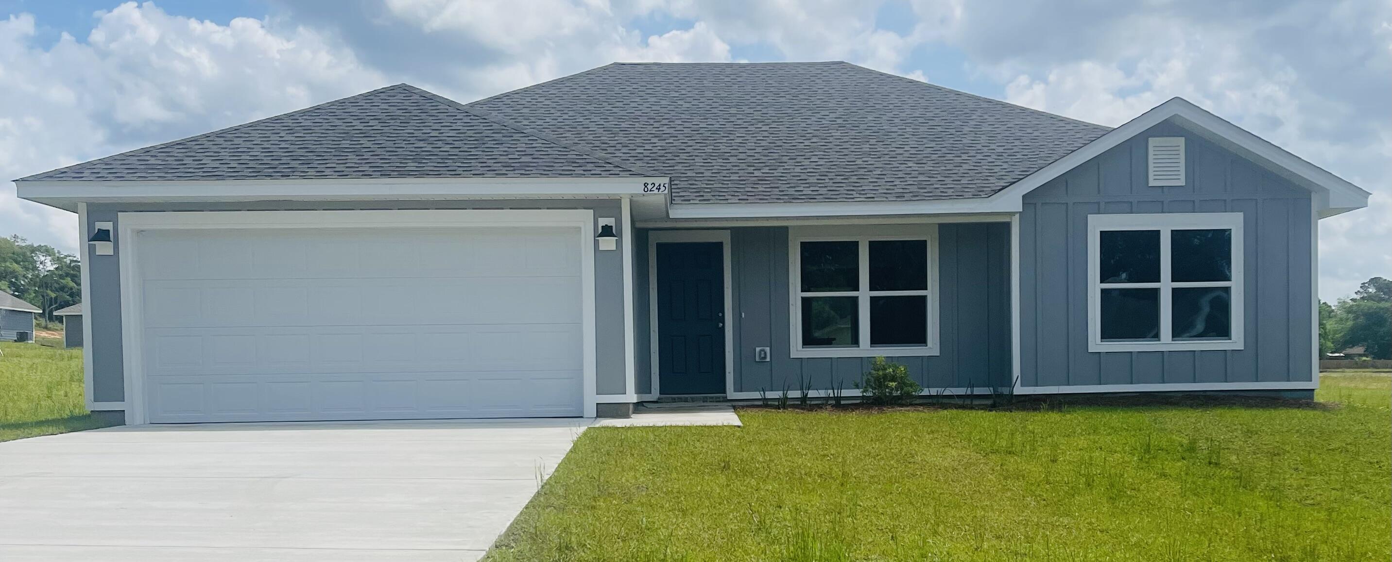 New subdivision in quite Laurel Hill! Clark floorplan. Open concept living room and kitchen. Granite tops in kitchen with pantry. Vinyl plank floors throughout. Master suite with bathroom and walk-in closet. Laundry room. Seller financing!Photos of similar house, kitchen colors vary.