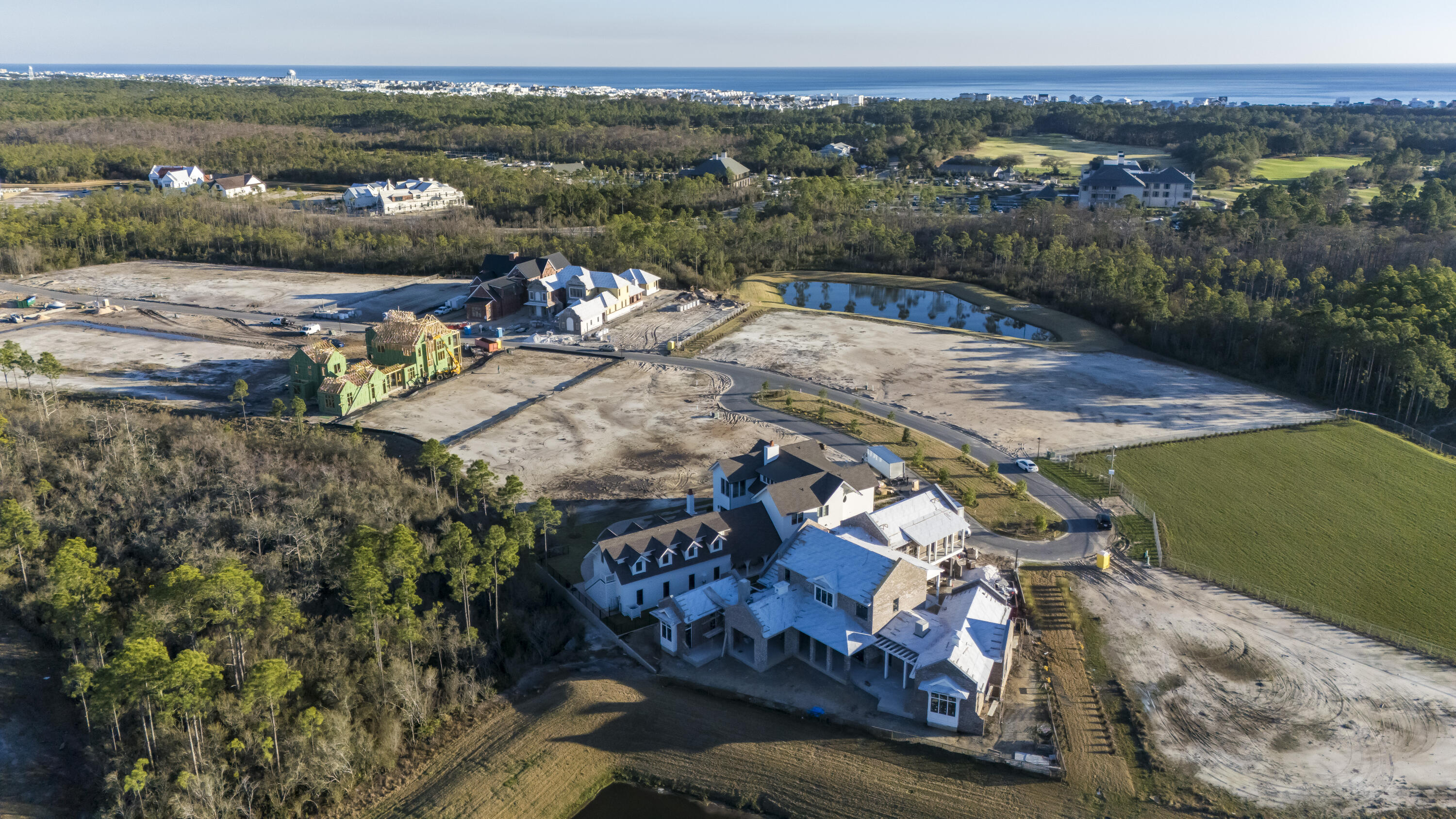 The Watersound Camp Creek community is a master planned community adjacent to Camp Creek Golf Club and Waterosund Club amenities. It is located just a short bike ride or golf cart ride away from the 30A beaches and Watersound Town Center. Homeowners enjoy membership in the Watersound Club - a collection of Northwest Florida properties offering access to a beach club, pools, golf courses, hotels, and additional amenities. Build your custom dream home in Watersound Camp Creek. With lots from 1/4 to nearly an acre, this community offers easy access to all the wonderful amenities of the area and Club, yet tucked away from the hustle and bustle of 30A and US 98.